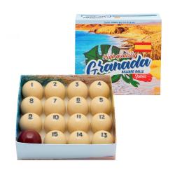 Бильярдные шары для русского бильярда Granada 38 мм