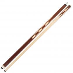 Кий для русского бильярда 120 см, двухсоставной (граб термо, белый граб, махагон)